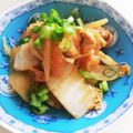 ちゃこ38914's cooksnap of when they made 豚キムチ炒め お弁当に 調味料いらず.