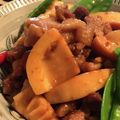 クック☆やーっ！'s cooksnap of when they made 筍と鶏肉の超カンタン♪煮物.
