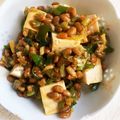 ˚✧₊⁎ゆう˚✧₊⁎'s cooksnap of when they made 納豆マーボー豆腐.