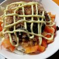 ひぃちゃん0130's cooksnap of when they made 納豆×新玉でマヨサラダ風♪.