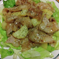 55才のおじさん's cooksnap of when they made 豚こまとポテトのハニーマスタード炒め.