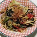 オリオバナ's cooksnap of when they made オイスター香る焼きうどん.