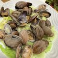 aco63☆'s cooksnap of when they made スペイン産オリーブオイル♪あさりの酒蒸し.