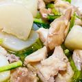 Neity's cooksnap of when they made ヘルシー！柚子胡椒のさっぱり鶏カブ炒め.