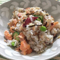 フジぽん's cooksnap of when they made 超簡単☆止まらない！鮭と枝豆の混ぜごはん.