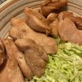 んりおか's cooksnap of when they made 簡単！お弁当に！鶏胸肉の生姜焼き。.