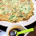 ちえたろう's cooksnap of when they made 簡単ニラチヂミ( ´艸｀).