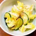 ひさぺー's cooksnap of when they made 白だしでキャベツ大量消費の浅漬風サラダ.