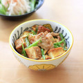 runa10's cooksnap of when they made 簡単！節約♪厚揚げと豚こまの卵とじ丼☆.