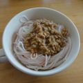 nahotamama's cooksnap of when they made 鶏梅そうめん.