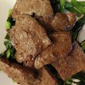 シルバニアF's cooksnap of when they made 牛レバーのにんにく炒め.