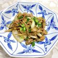 サンディサンディ's cooksnap of when they made 免疫力！黒舞茸新玉葱のバター醤油炒め.