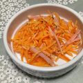 QPはにー's cooksnap of when they made にんじん＆ハムのさわやかレモマヨサラダ.