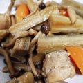 くまこざかな's cooksnap of when they made やみつき♡鶏もも肉とゴボウのお酢煮.