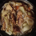 inLondon's cooksnap of when they made さば水煮缶とじゃがいもの煮物.