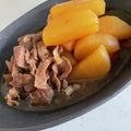 ERIKOのご飯's cooksnap of when they made ぎゅ～っと味しみ！大根と牛肉の甘辛煮.