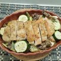 ゆうかりおん's cooksnap of when they made ごろごろ野菜♪皮パリパリ グリルチキン.