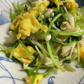 ｓｋｉｐ's cooksnap of when they made 卵と三つ葉とえのきのふわっと炒め.