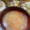 リラシャン's cooksnap of when they made 定番【大根と人参の味噌汁】.