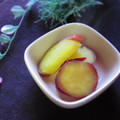 haruku221's cooksnap of when they made さつまいもの塩煮.