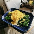 chie195's cooksnap of when they made パーティーに＊アスパラのミモザサラダ.