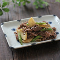 まろんかふぇ's cooksnap of when they made 牛小間肉と筍の柚子胡椒炒め。.