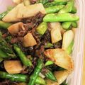 aokin0u0's cooksnap of when they made 簡単！たけのこ・アスパラ、牛肉の甘辛炒め.