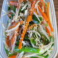トコタン's cooksnap of when they made さっとできる！もやしとニラの簡単ナムル！.