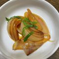 ysme's cooksnap of when they made 新玉ねぎの焼きポン酢.