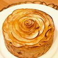 クックU9IDMY☆'s cooksnap of when they made ♡薔薇りんごのさつま芋チーズケーキ♡.