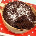 miumiu☆ママ's cooksnap of when they made 電子レンジ♡チョコレートケーキ.