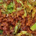 料理大好きボーイ's cooksnap of when they made 春キャベツと挽肉のコチュジャン炒め.