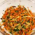 クロメロン's cooksnap of when they made ヘルシー！人参と豆苗の塩昆布和え〈副菜〉.