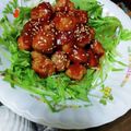 PEPE Ｔ's cooksnap of when they made 肉団子の甘酢あん♪ふわふわ＆王道の味☆.