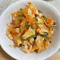 __おもち's cooksnap of when they made キムチとササミのシソ和え.