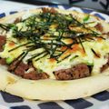 ｸﾏﾘｴ's cooksnap of when they made 肉味噌のピザ☆アレンジ.