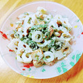 かわゆう1211's cooksnap of when they made 蓮根とちくわのシャキシャキ梅マヨ和え.