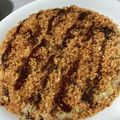 tomiha's cooksnap of when they made 揚げずに作る！ドデカキャベツメンチ.