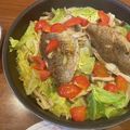 クック77W136☆'s cooksnap of when they made 超簡単　真鯛のアクアパッツァ.