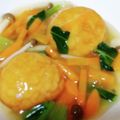 クックSV4QXZ☆'s cooksnap of when they made 白だしで簡単☆魚河岸揚げのきのこあんかけ.
