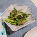 micchaaaan's cooksnap of when they made かぶの葉と油揚げの炒め煮.
