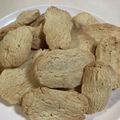 papikun's cooksnap of when they made 材料３つで簡単ちんすこう　保育園おやつ.