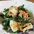 τомоко's cooksnap of when they made 菜の花と卵のツナマヨ和え.