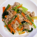 さやか1005's cooksnap of when they made 豚こまと小松菜の中華風あんかけ丼.