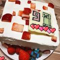 みかん1019's cooksnap of when they made マインクラフト ケーキ.