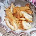STimeBlues's cooksnap of when they made 時短ちくわとメンマのゴマ油炒め.