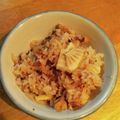 クックKOQ92X☆'s cooksnap of when they made 1合ぶん！鍋で炊く筍の炊き込みご飯.