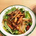 tumitumiki's cooksnap of when they made ごま油香る＊水菜としめじの簡単和風サラダ.