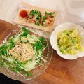 miwayon's cooksnap of when they made 新玉ねぎと豚肉のガーリックマヨ味サラダ.