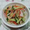 レオミウ's cooksnap of when they made もやしのさっぱりサラダ♪.